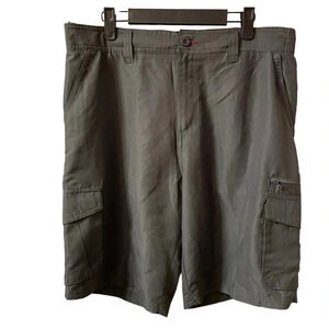 NWT BURNSIDE GRAY CARGO SHORTS